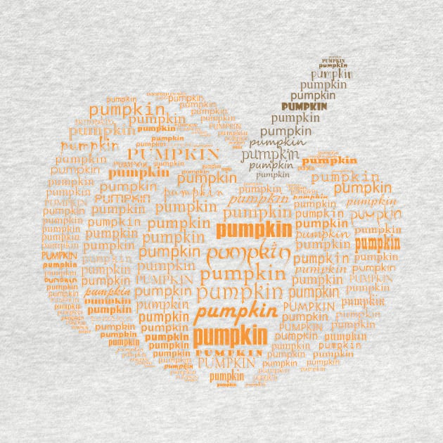 Typographic pumpkin by hedehede